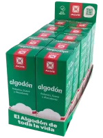 Pack x 10 Estuches de Algodón ALVE 25 g + Display